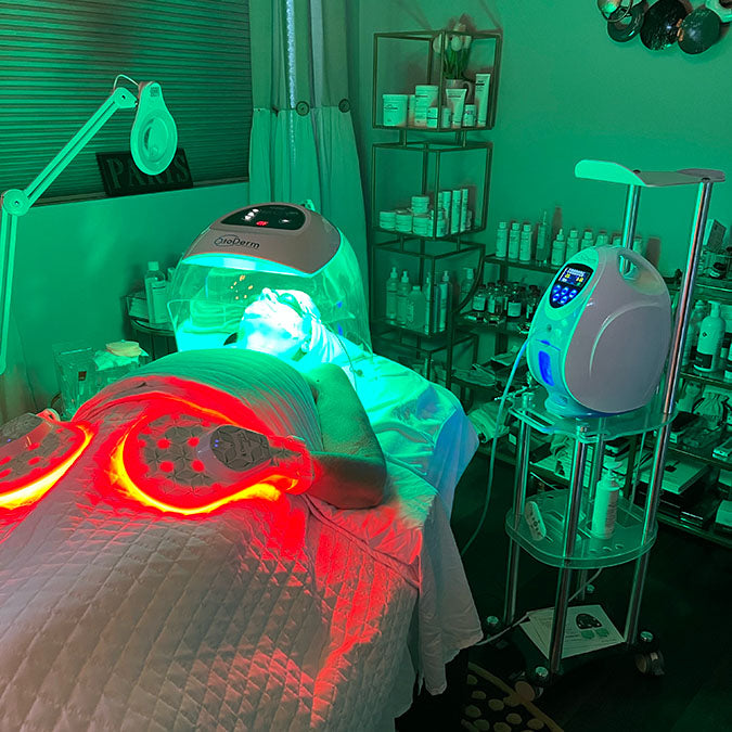 o2 to derm oxygen infused face treatment